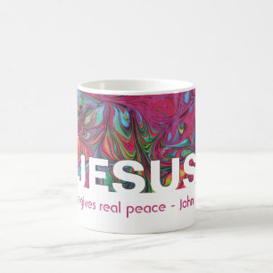 Taza De Café Christian JESUS da un verdadero Personalizado de p
