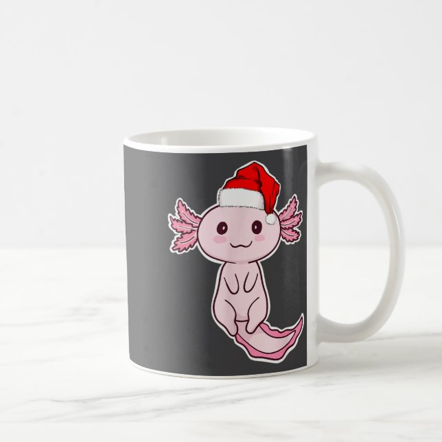 Taza De Café Christmas Axolotl  (Derecha)
