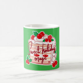 Taza De Café Christmas Cake