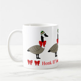 Taza De Café Christmas Canadian Geese Mug