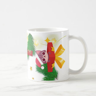Taza De Café Christmas Cat Miau