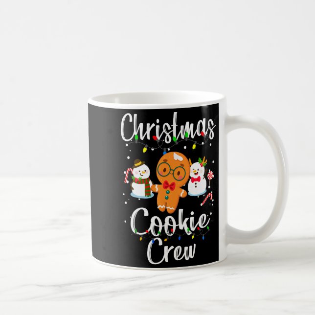 Taza De Café Christmas Cookie Crew Baking Team New Xmas Bakers  (Derecha)