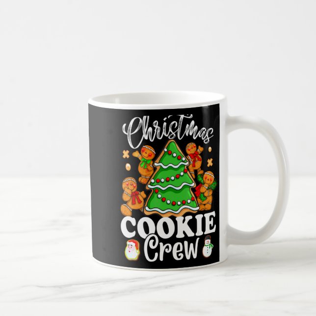 Taza De Café Christmas Cookie Crew Baking Team New Xmas Bakers  (Derecha)