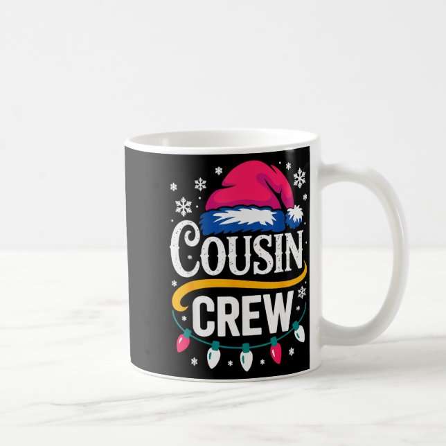 Taza De Café Christmas Cousin Crew Pajamas Kids Girls Toddler M (Derecha)