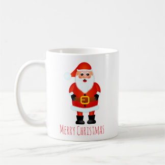 Taza De Café Christmas cup with Santa Claus