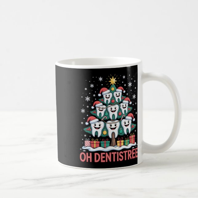 Taza De Café Christmas Dental Squad Oh Dentistree  (Derecha)