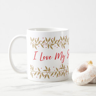Taza De Café Christmas Design for Secret Santa Gift