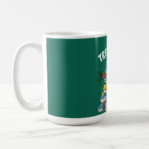 Taza De Café Christmas Dinosaur Tree Rex Pajamas Men Boys Xmas