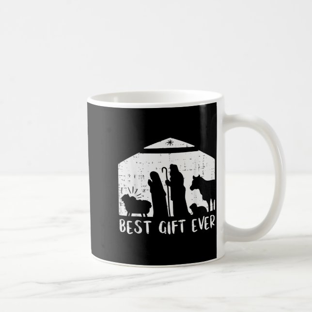 Taza De Café Christmas Gift Nativity Xmas Christian Men Women K (Derecha)
