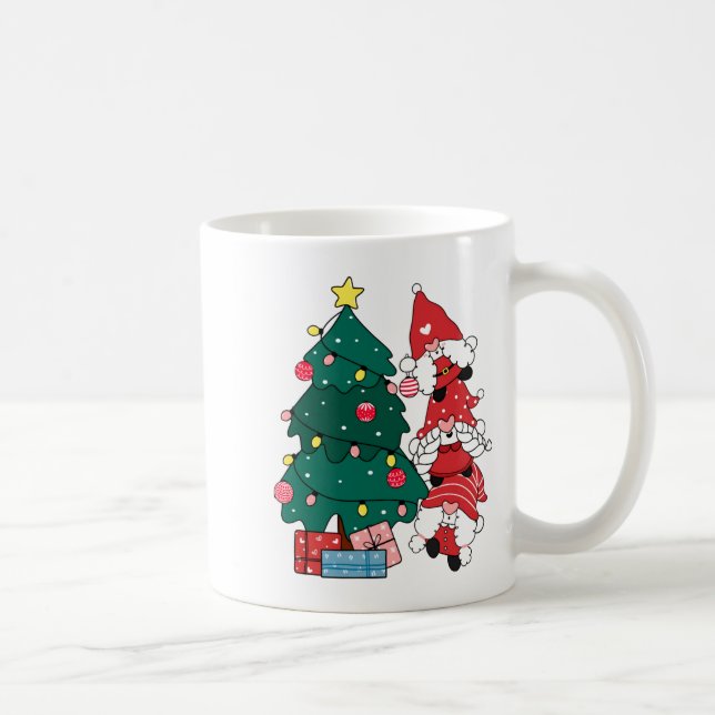 Taza De Café Christmas Gnomes Toddler  (Derecha)