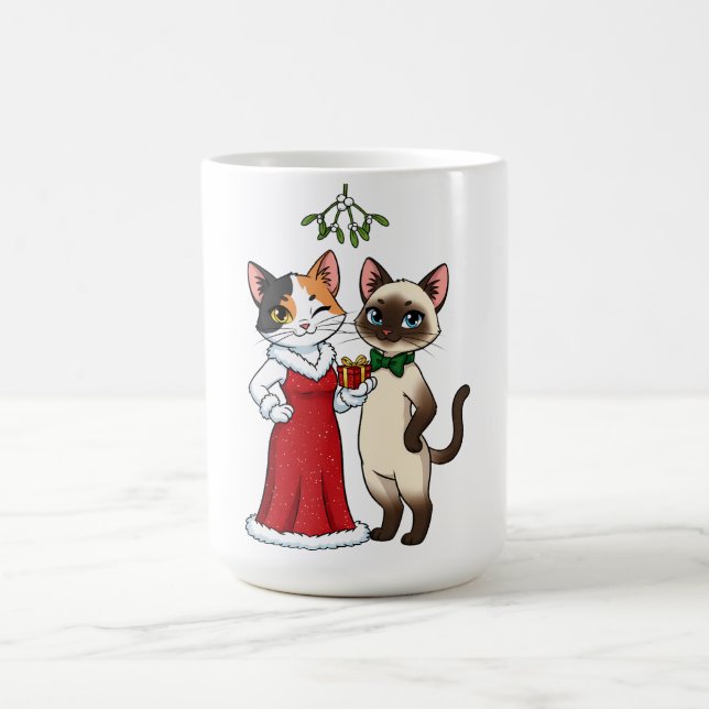 Taza De Café Christmas Holiday Love & Gifts (Centro)