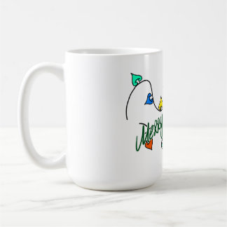 Taza De Café Christmas lights mug