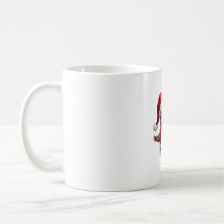 Taza De Café Christmas Lights Sloth Wearing Xmas Hat - Sloth Lo