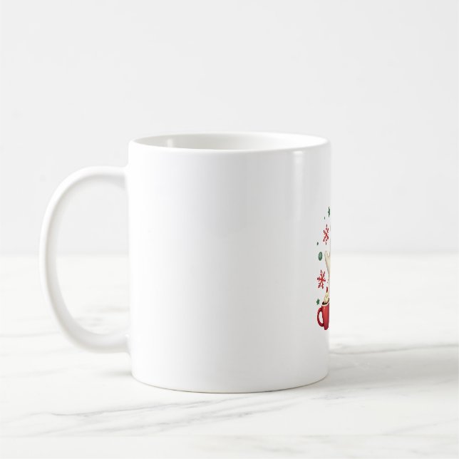 Taza De Café Christmas Merry Christmas For Gift Christmas Ghost (Izquierda)