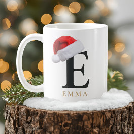 Taza De Café Christmas Monogram Mug