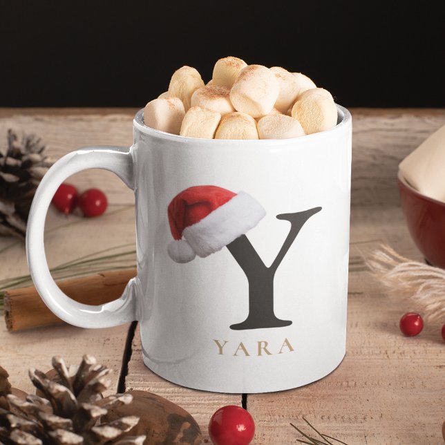 Taza De Café Christmas Monogram Mug (Subido por el creador)