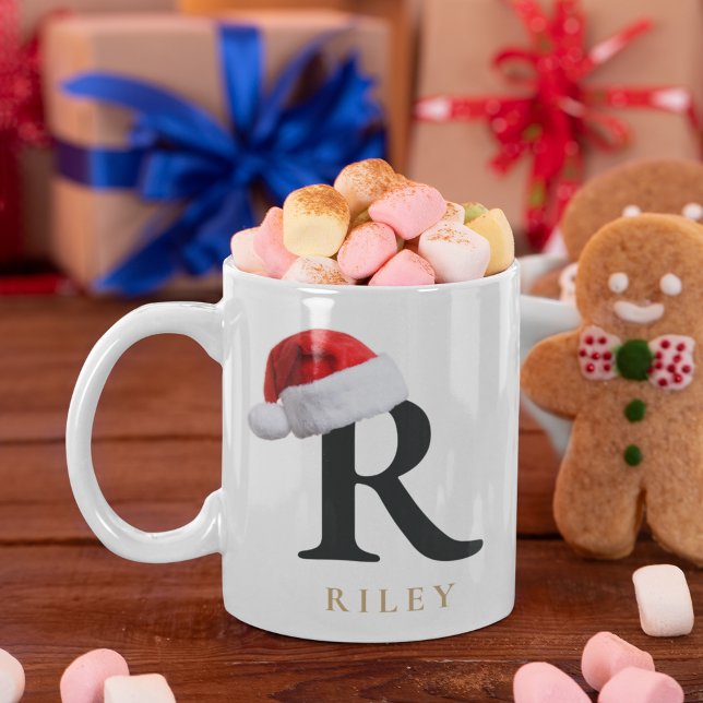 Taza De Café Christmas Monogram Mug (Subido por el creador)
