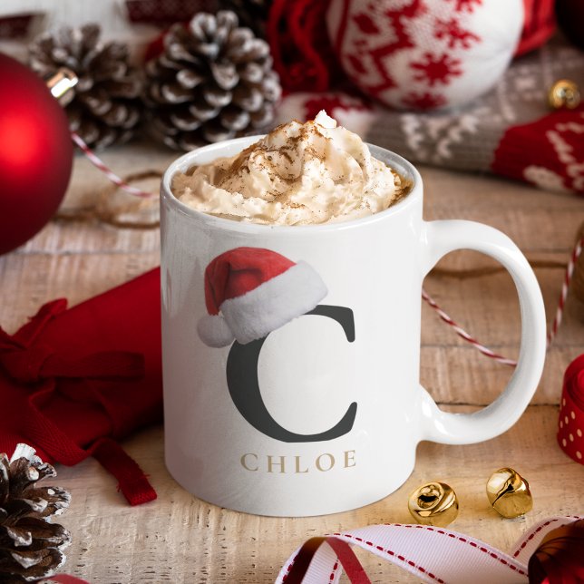 Taza De Café Christmas Monogram Mug (Subido por el creador)