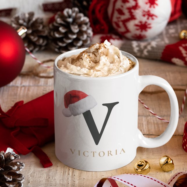 Taza De Café Christmas Monogram Mug (Subido por el creador)