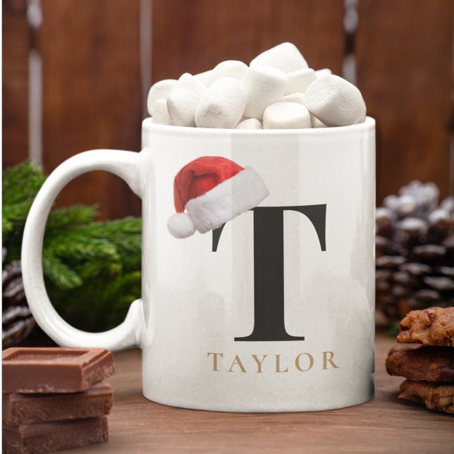 Taza De Café Christmas Monogram Mug (Subido por el creador)