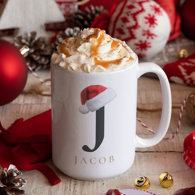 Taza De Café Christmas Monogram Mug (Subido por el creador)