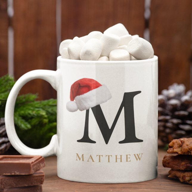 Taza De Café Christmas Monogram Mug (Subido por el creador)