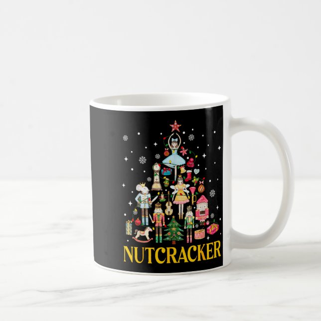 Taza De Café Christmas Nutcracker Squad Ballet Dance Women Kid  (Derecha)