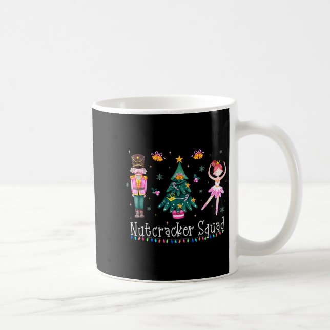 Taza De Café Christmas Nutcracker Squad Ballet Dance Women Kids (Derecha)