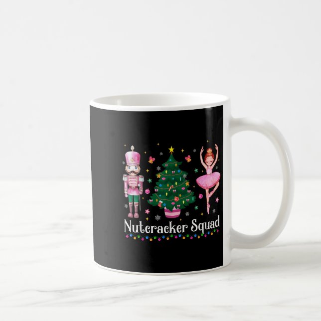 Taza De Café Christmas Nutcracker Squad Ballet Dance Women Kids (Derecha)