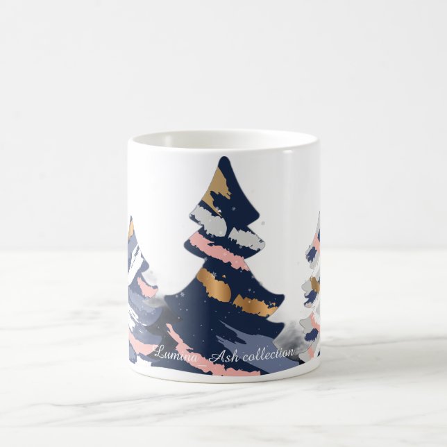 Taza De Café Christmas Pine Tree (Centro)