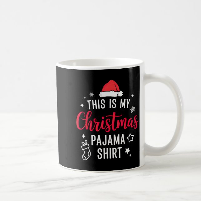 Taza De Café Christmas Pj Pajama Pjs  (Derecha)