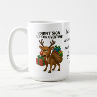 Taza De Café Christmas Reindeer Mug