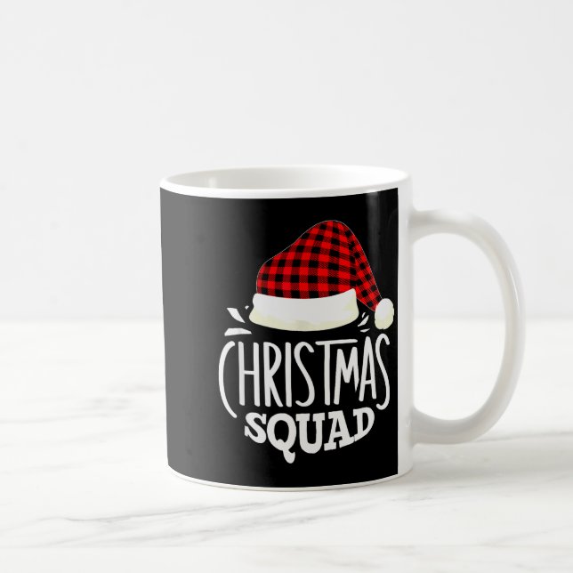 Taza De Café Christmas Squad Family Group Matching Christmas Pa (Derecha)