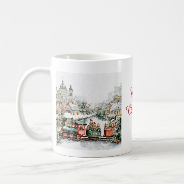 Taza De Café Christmas train (Izquierda)