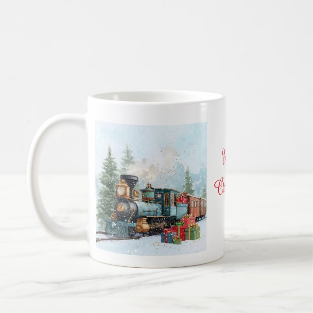 Taza De Café Christmas train (Izquierda)