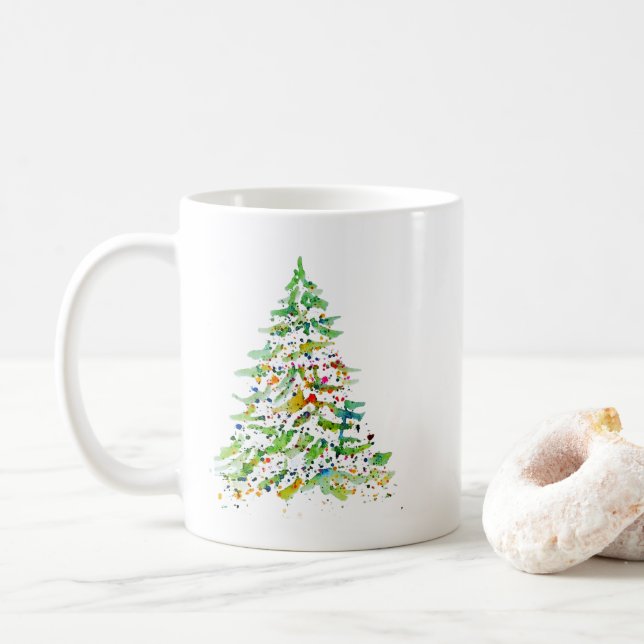 Taza De Café Christmas Tree (Con donut)