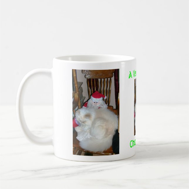 Taza De Café christmouse mewy a maullar (Izquierda)