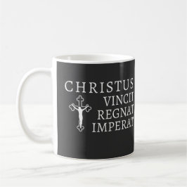 Taza De Café Christus Vincit, Regnat, Imperat  