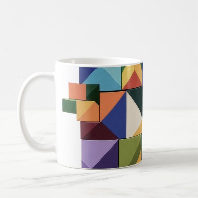 Taza De Café Chromatic Structure (Izquierda)