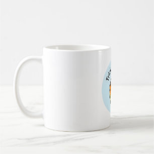 Taza De Café Chubby Bird Halloween Candy Corn Lovebird