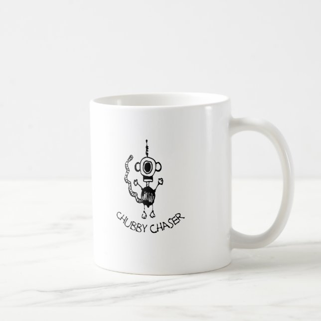 Taza De Café Chubby Chaser (Derecha)
