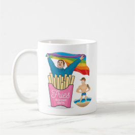 Taza De Café CHUBBY CHASER LGBT Orgullo Gay Gracioso Gigante Tw
