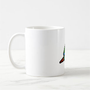 Taza De Café Chubby Green Cheek Conure