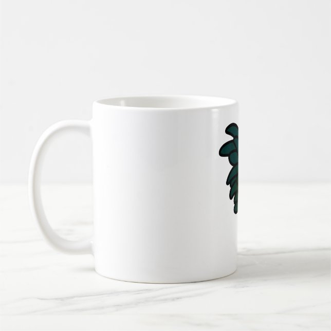 Taza De Café Chubby Japanese Bantam Rooster (Izquierda)