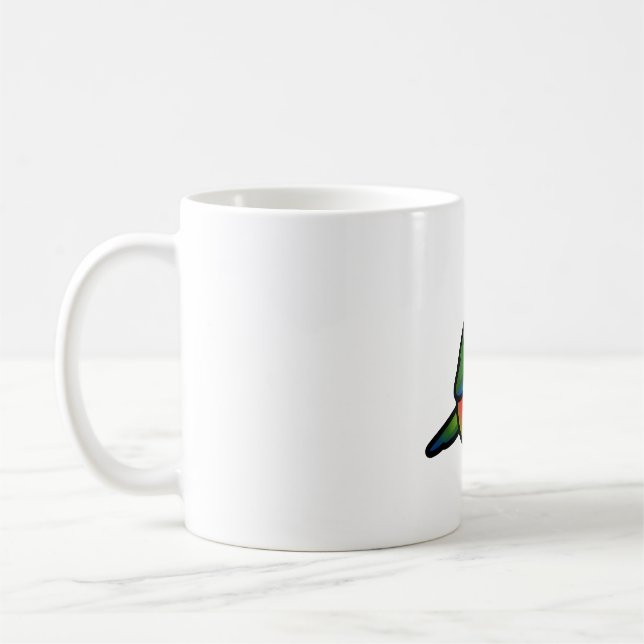 Taza De Café Chubby Jenday Conure (Izquierda)