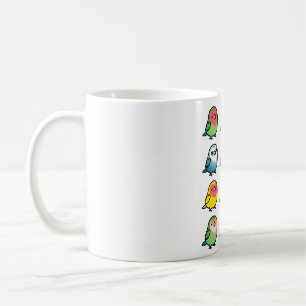 Taza De Café Chubby Lovebirds