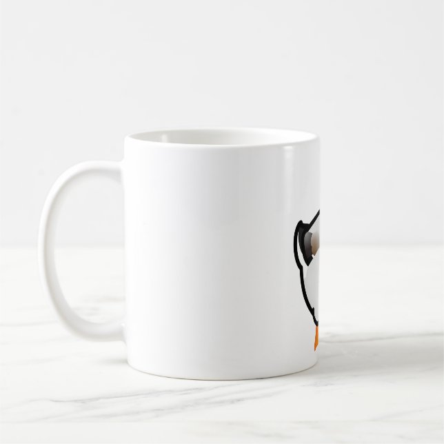 Taza De Café Chubby Mallard Duck (Izquierda)