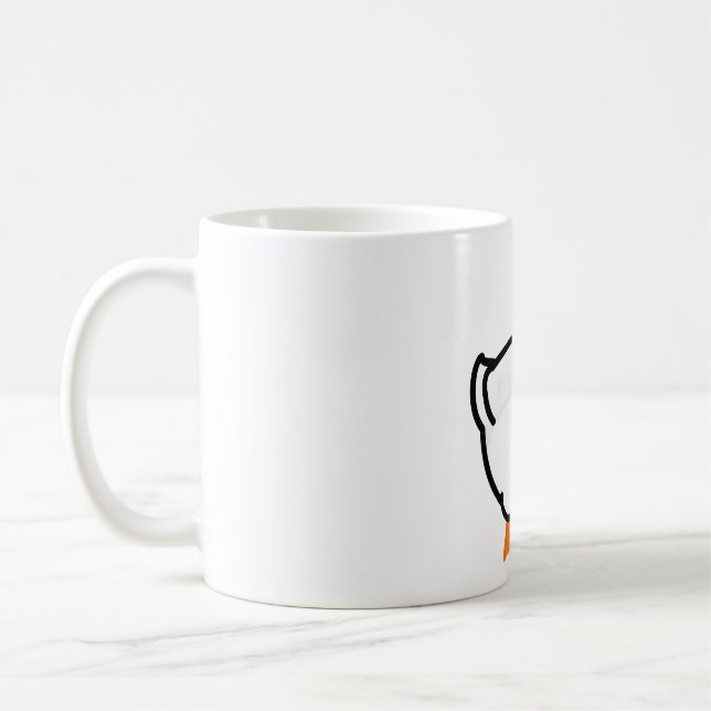Taza De Café Chubby Peking Duck (Izquierda)