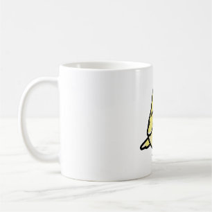 Taza De Café Chubby Pied Dark American Peach-face Lovebird