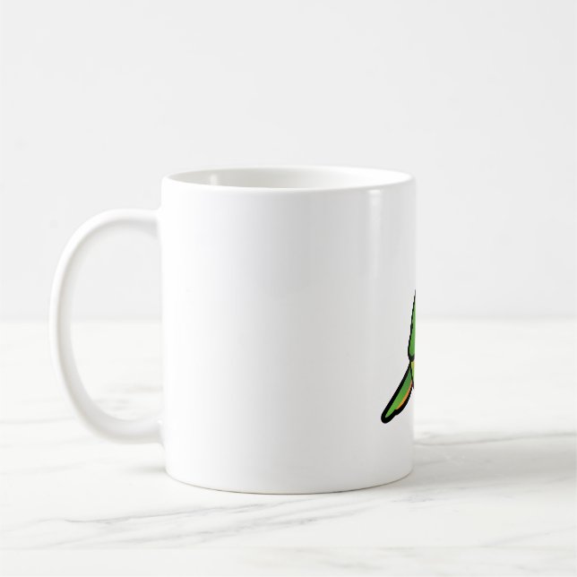 Taza De Café Chubby Rainbow Lorikeet (Izquierda)